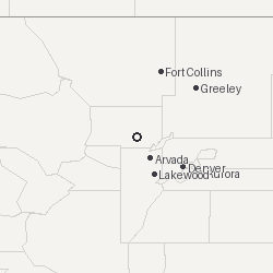 Precipitation radar near Boulder